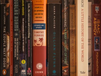 assorted-title books